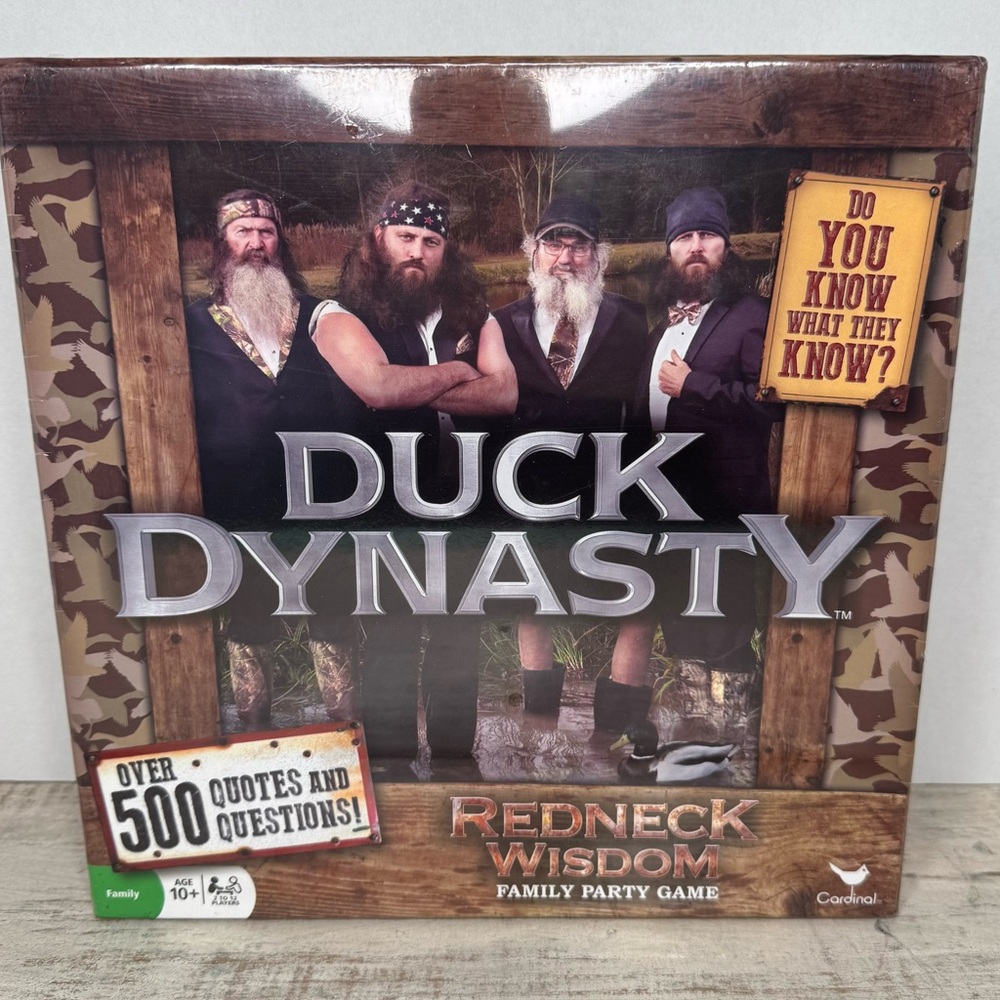 Duck Dynasty Redneck Wisdom Family‎ Party Game - Over 500 Quotes!